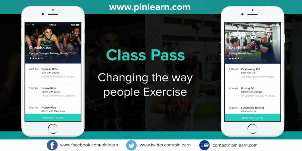 Meet ClassPass - Pinlearn