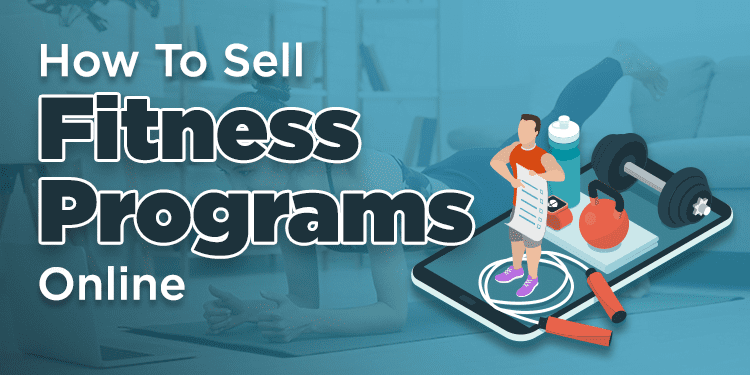 how to sell fitness program online