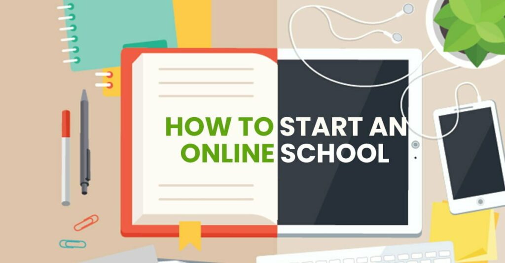how to start an online school