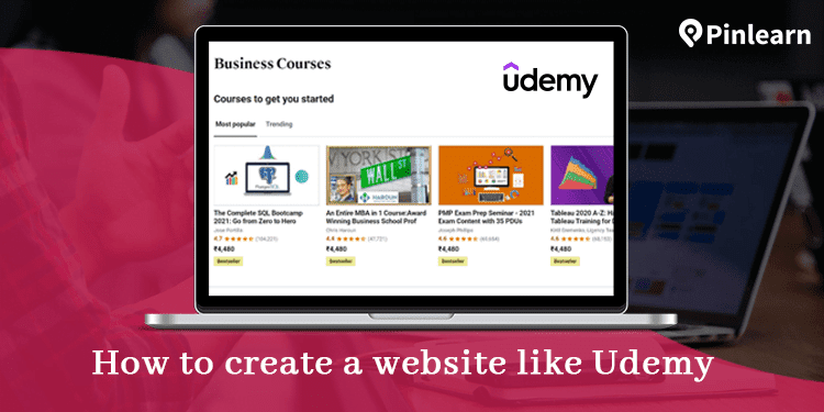 online websites like udemy