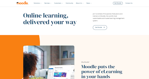 Moodle LMS - Homepage