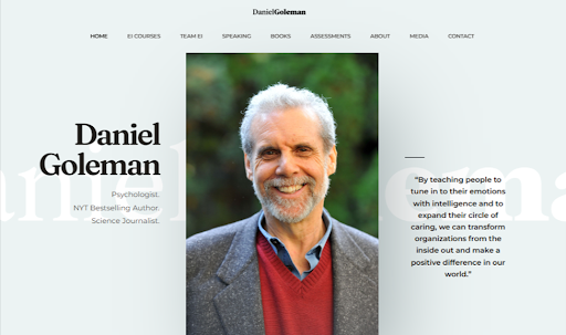 Daniel Goleman’s official website is a trove of resources, including EI courses, books, and assessments. 