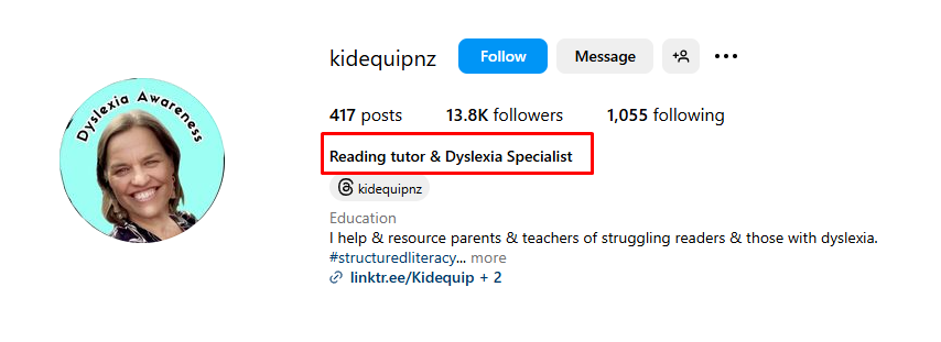 Kidequipnz helps dyslexic kids to improve their reading skills.