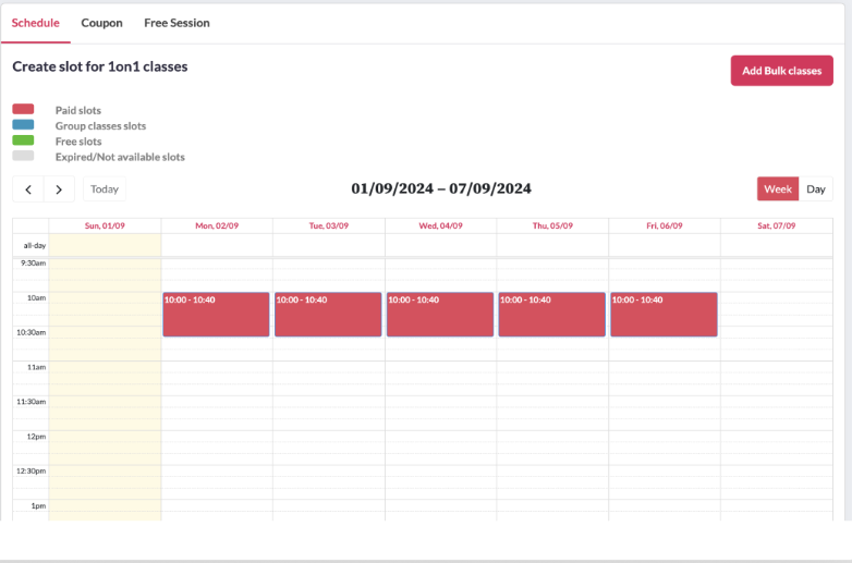 Scheduling and calendar management is an essential feature of how tutoring works