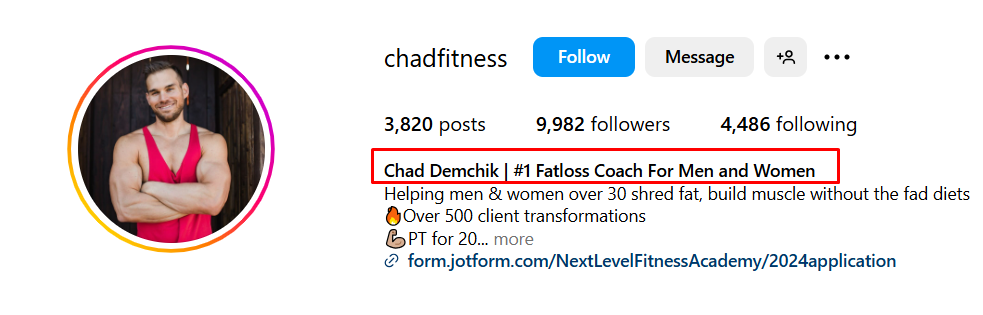 Chad Demchik is a fat loss coach for men and women over 30. 