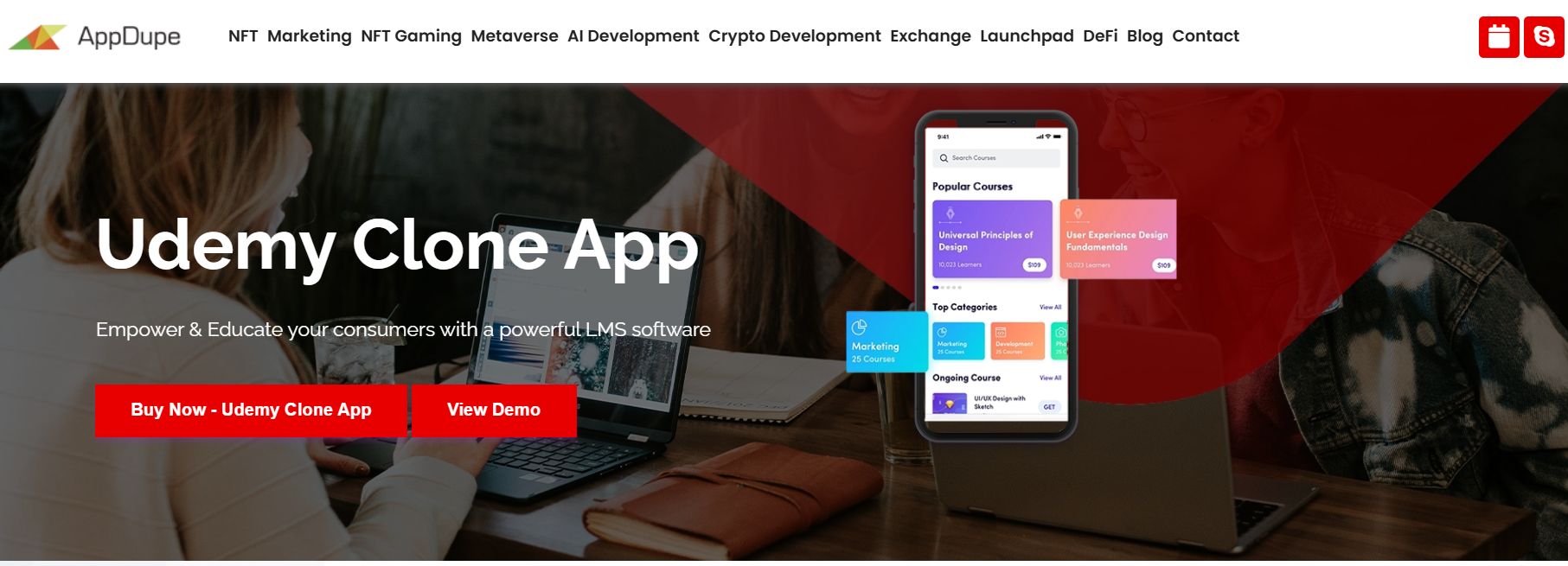 Udemy Clone by AppDupe