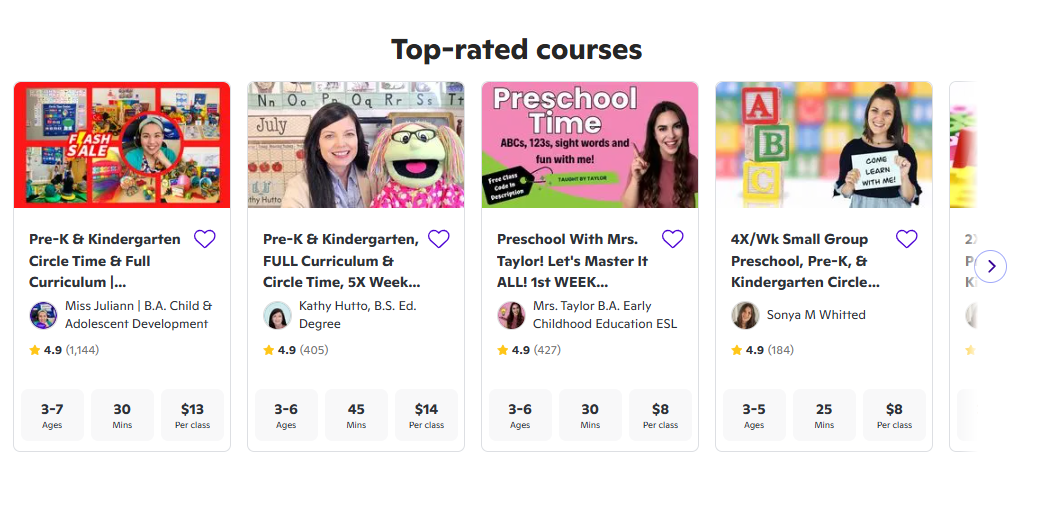 Outschool offers 1:1 personalized tutoring and courses on broad range of topics