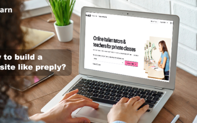 How to build a website like preply