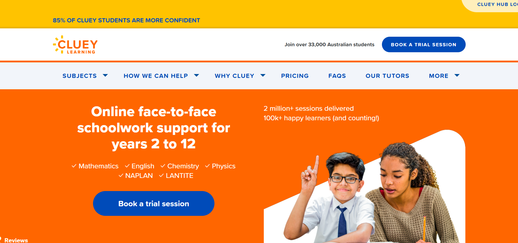 Online tutoring platform for personalised learning