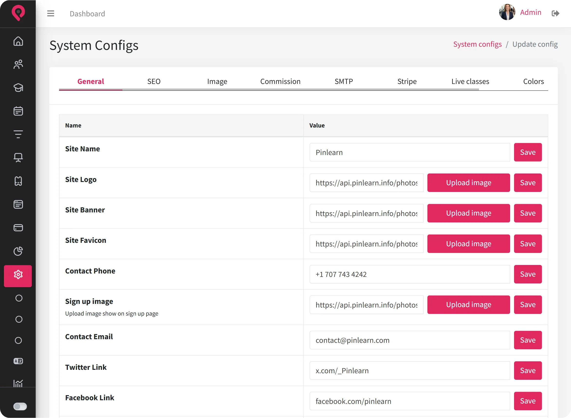 Customize platform settings in one place with white-label LMS dashboard